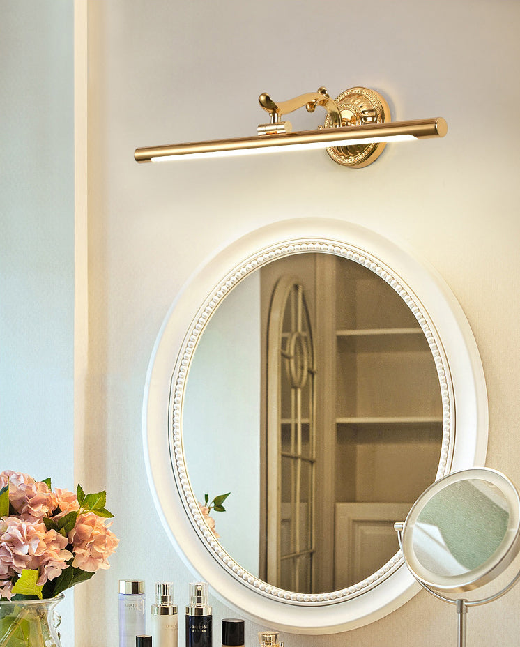 Metal Armed Wall Lamp Sconce Contemporary Sconce Light Fixture for Bathroom