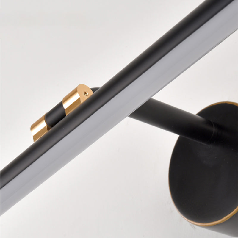 Luce contemporanea a parete a 1 luci a 1 luci a parete a parete lineare montata per il bagno