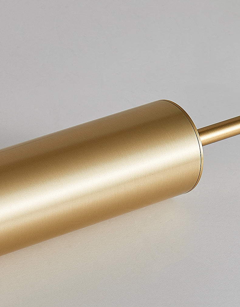 Lampe suspendue à LED cylindroïde en aluminium dans la simplicité moderne pendentif acrylique pour les espaces intérieurs