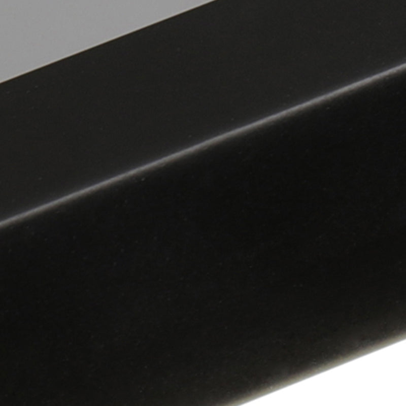 Black Metal suspendu suspension des lampes suspendues linéaires modernes pour le bureau