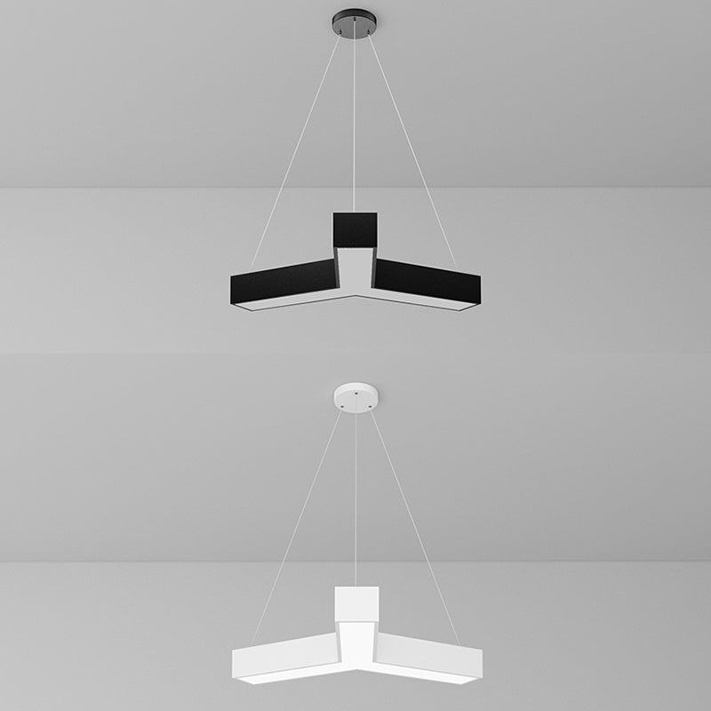 Minimalisme en métal LAMPE DE PLADIER 1 LIGHT LED PRENDANT ÉCLAIRAGE POUR BUREAU