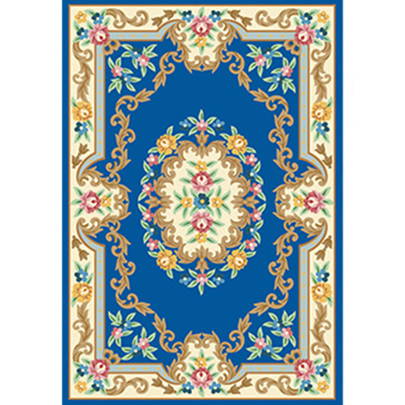 Nostalgie Home Dekoration Teppich Tribal Muster Fläche Teppich Polyester Waschbarer Teppich
