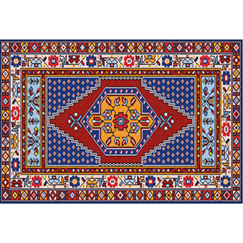 Room Red Room Carpet Bohemian Americana Pattern tapis Polyester Area Area Rapier