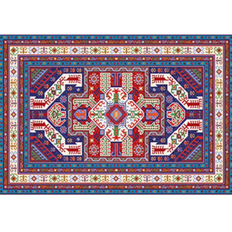 Room Red Room Carpet Bohemian Americana Pattern tapis Polyester Area Area Rapier