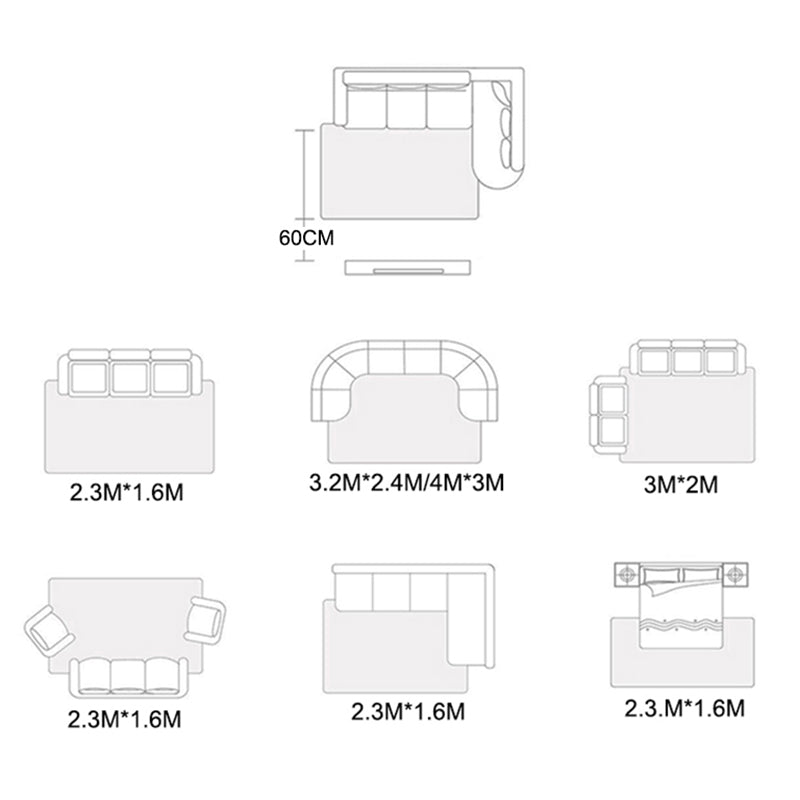 Mitte des Jahrhunderts Indoor Teppich Antiquen Blumendruck Teppich Polyester Anti-Rutsch-Rücken Teppich für Wohnkultur