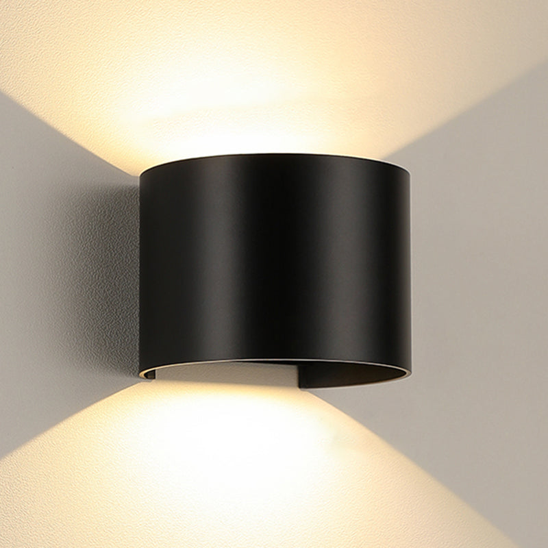 Lámina de montaje de pared de aluminio de pared de estilo geométrico de estilo geométrico en blanco y negro en blanco y negro