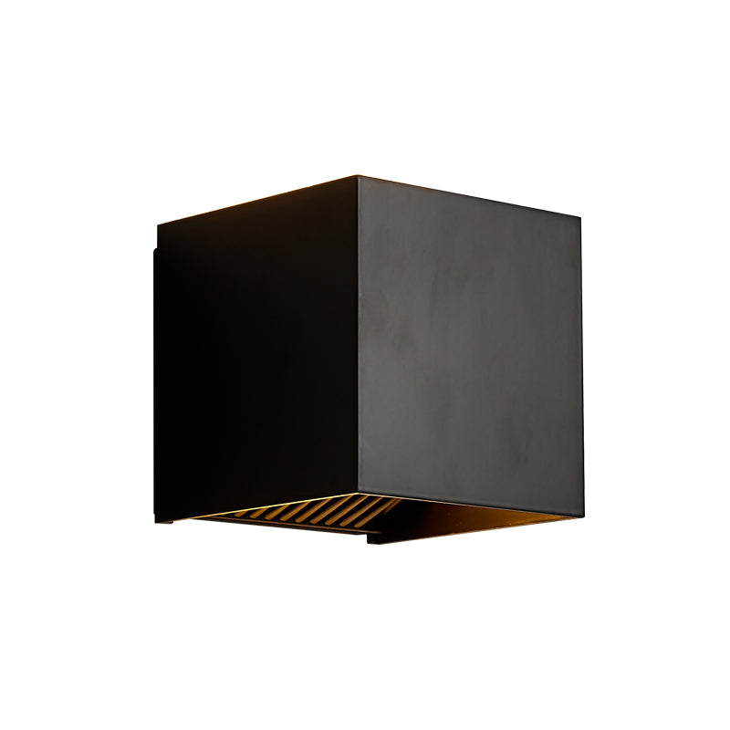 Lámina de montaje de pared de aluminio de pared de estilo geométrico de estilo geométrico en blanco y negro en blanco y negro