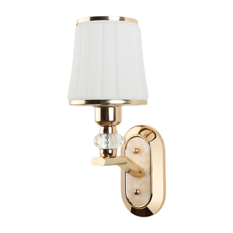 1 Licht halb geometrische Wandleuchte modern