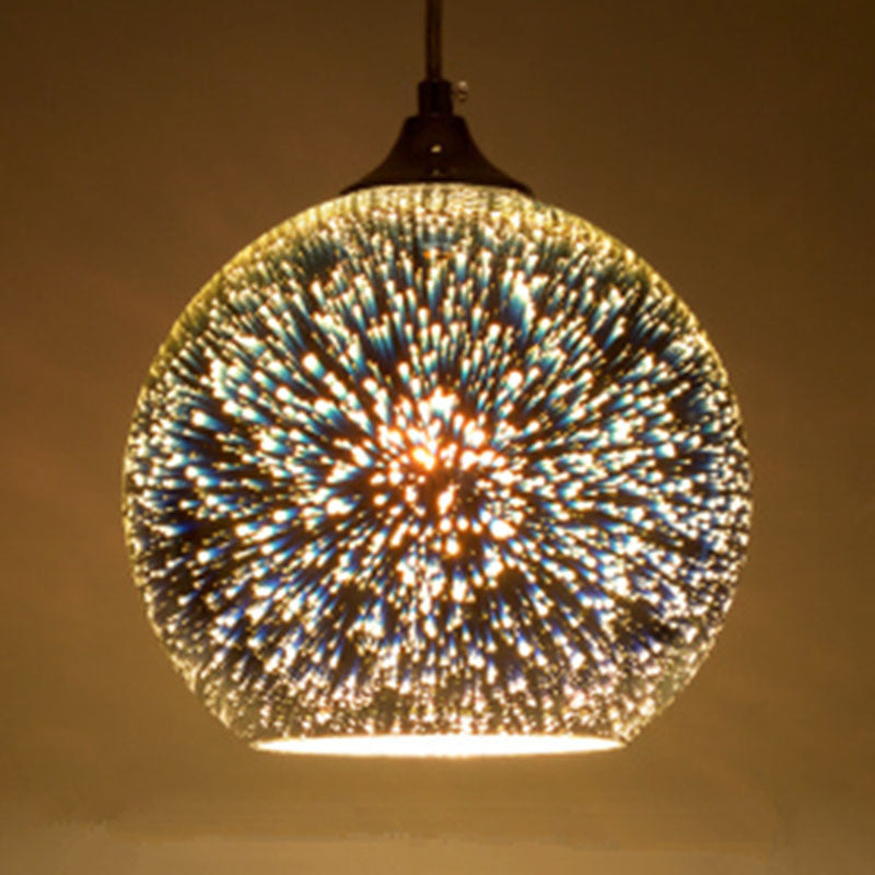 Aftaccampata a sospensione di vetro a sospensione a sospensione di vetro sospeso a 1 luce