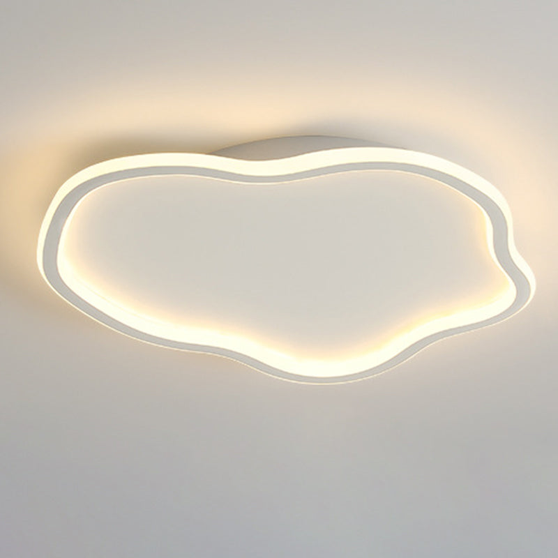 Plafonnier encastré linéaire simple moderne avec protection acrylique