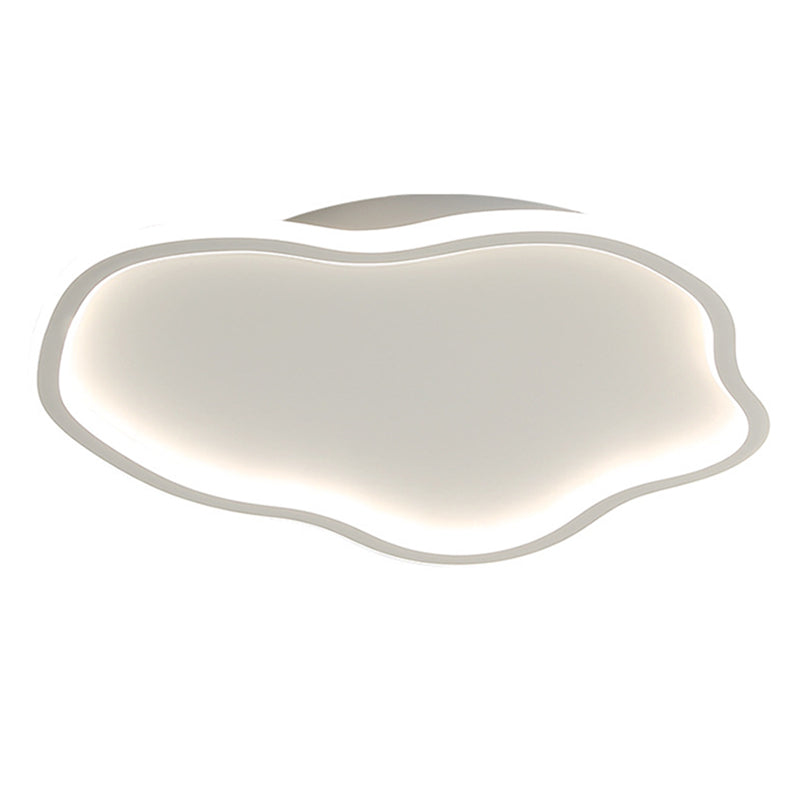 Plafonnier encastré linéaire simple moderne avec protection acrylique