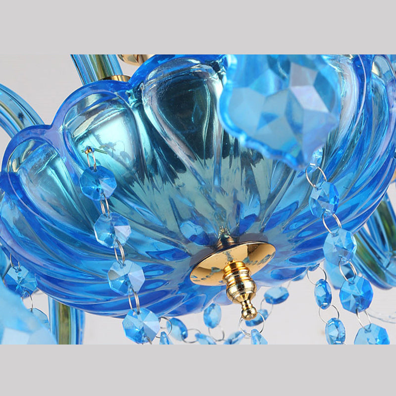 Kerze Kronleuchter Leuchte Traditionelle Kristallheizbeleuchtung für das Restaurant