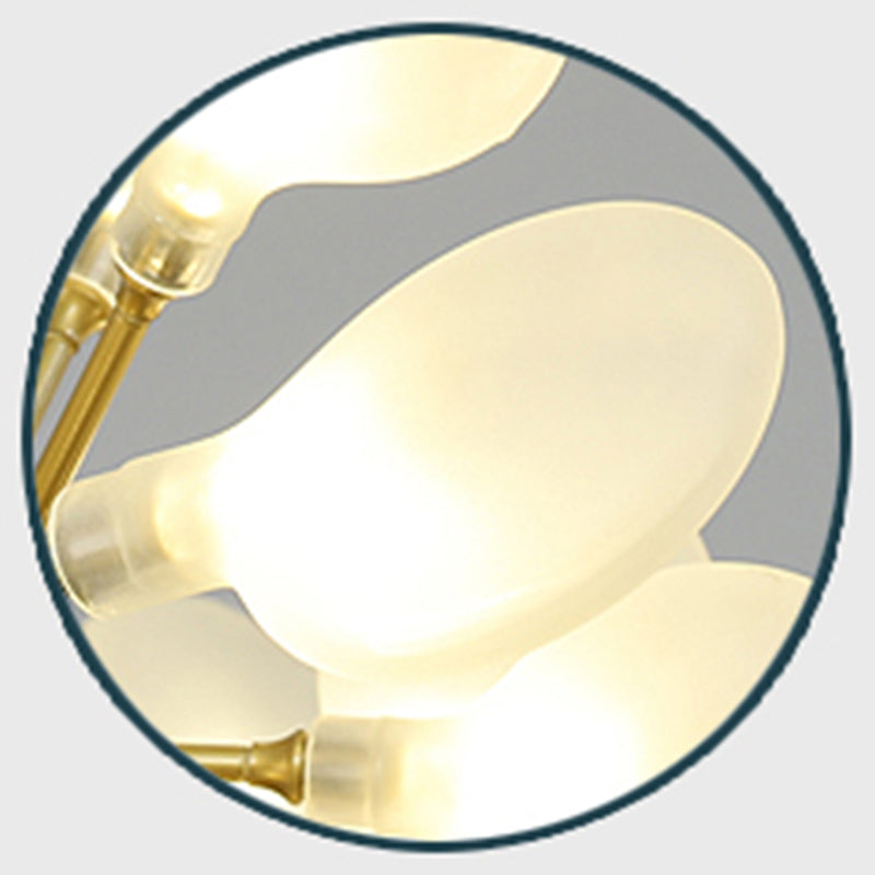 Foglie Lampada lampada lampada da design moderno illuminazione a sospensione acrilica per il ristorante