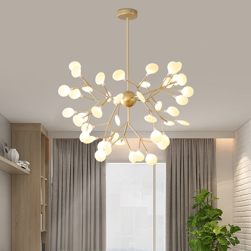 Branching Chandelier Light Fixture Modern Designer Acrylic Pendant Lighting for Restaurant