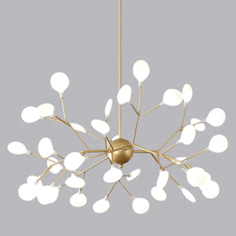 Branching Chandelier Light Fixture Modern Designer Acrylic Pendant Lighting for Restaurant