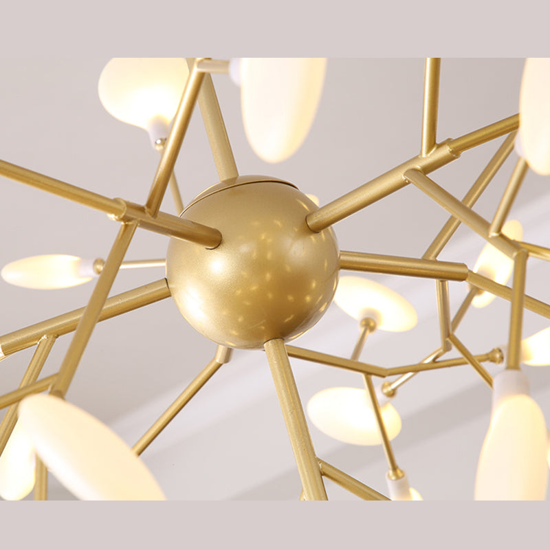 Branching Chandelier Light Fixture Modern Designer Acrylic Pendant Lighting for Restaurant