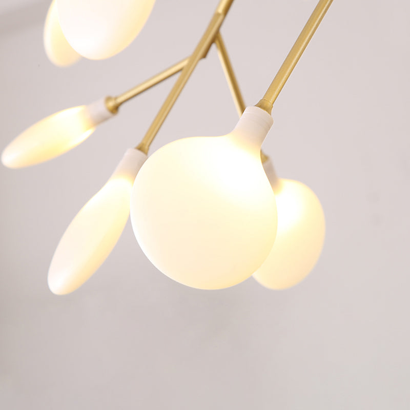 Branching Chandelier Light Fixture Modern Designer Acrylic Pendant Lighting for Restaurant