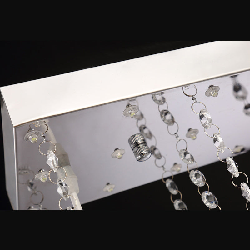 Salle à manger à teinte mondiale Crystal Crystal 3-Light Pendant moderne Lampe