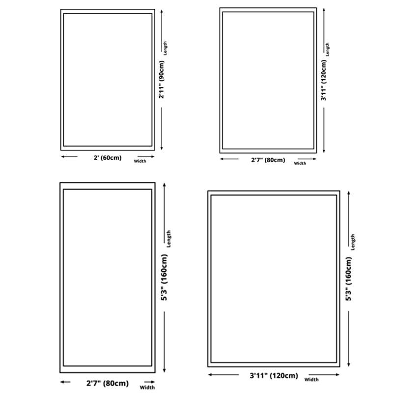 Green Living Room Indoor Rug Modern Fish Carpet Polyester Non-Split Area Carpet