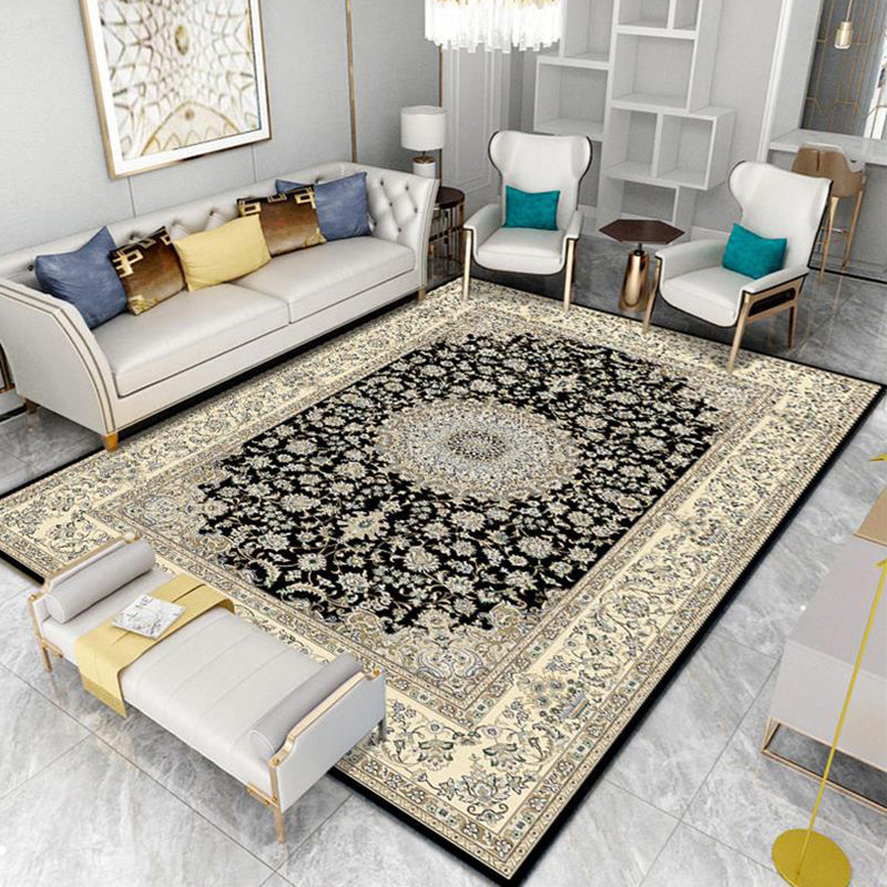 Fancy Traditional Teppich Red Tribal Muster Fläche Rus