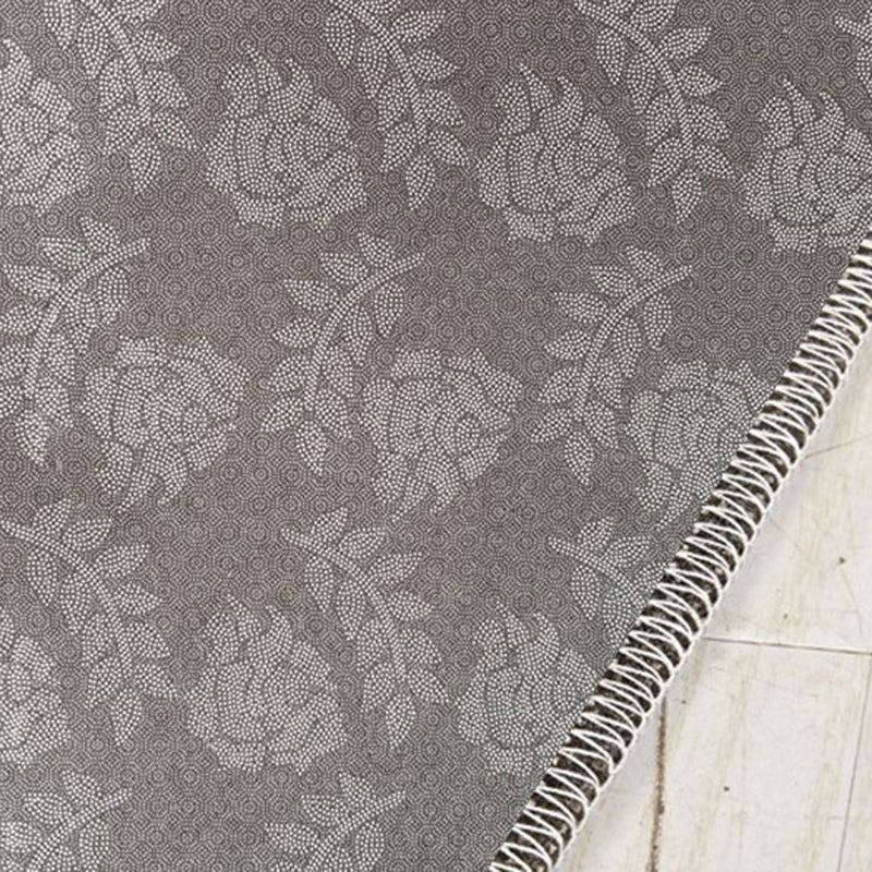 Minimalist Area Rug Geometric Print Carpet Non-Slip Backing Polyster Rug for Living Room