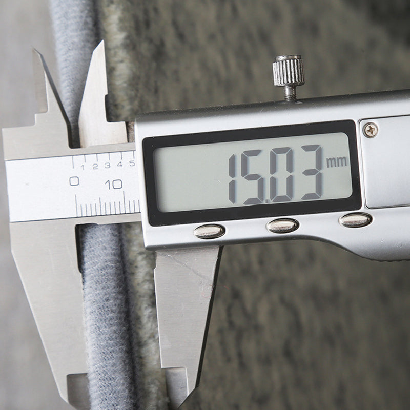 Fancy Gray Tone Indoor Rug Geometry Print Rug Polyester Stain Resistant Living Room Rug