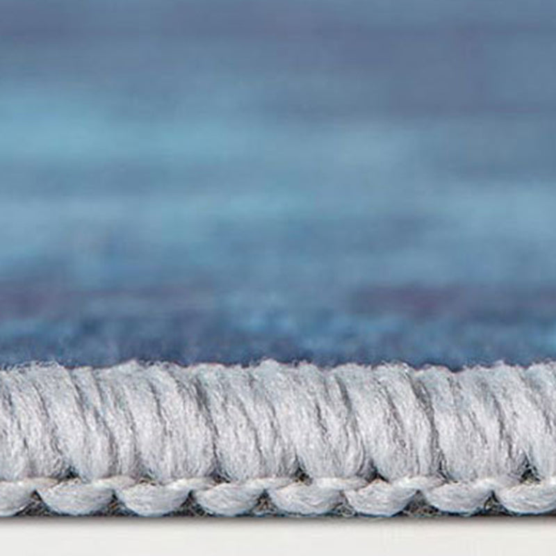 Simplicity Area Rug Graphic Pattern Carpet Polyester Non-Slip Backing Indoor Carpet for Living Room