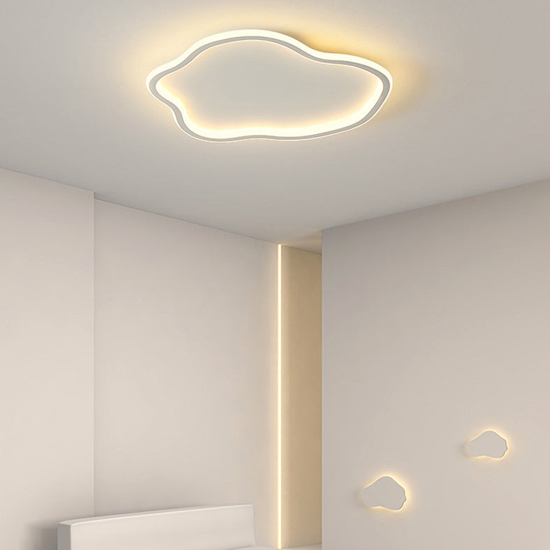 Plafonnier encastré linéaire simple moderne avec protection acrylique