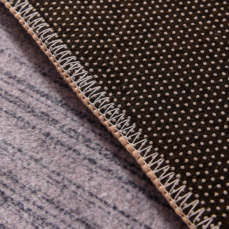 White Tone Home Decor Carpet Nordic Geometric Printed Area Rug Polyester with Non-Slip Backing Rug