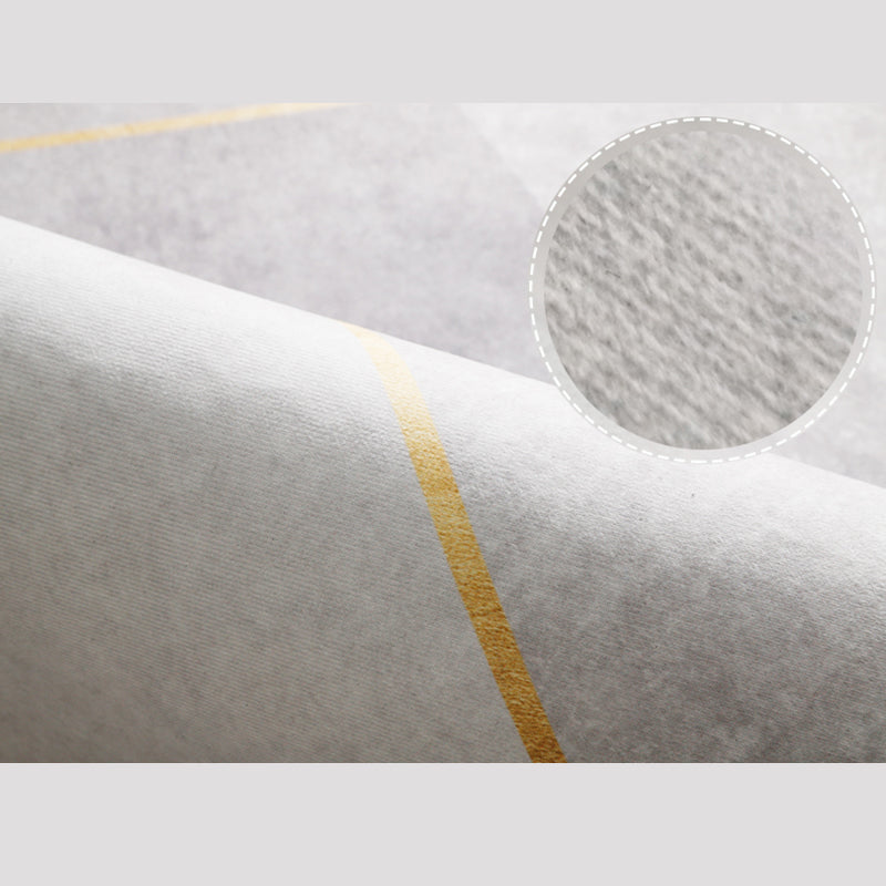 Multicolor Home Decoration Carpet Modern Triangle Print Area Rug Polyester with Non-Slip Backing Rug