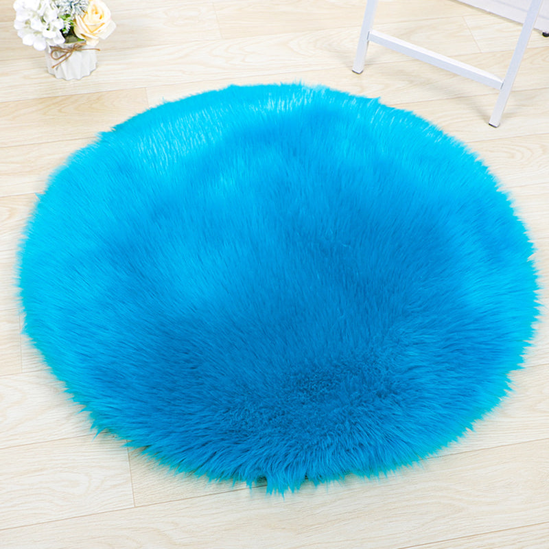 Mehrfarbiger Einfachheit Teppich Solid Shag Area Teppich Polypropylen Easy Care Teppich für die Heimdekoration