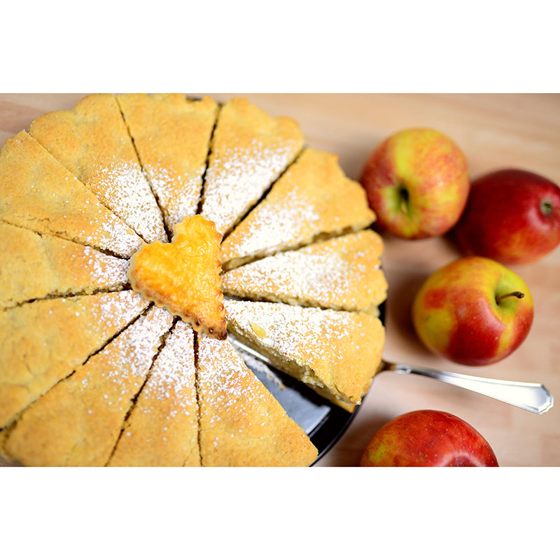 Light Color Photography Apple Pie Mural Stain Resistant Contemporary Dessert Shop Wall Murals