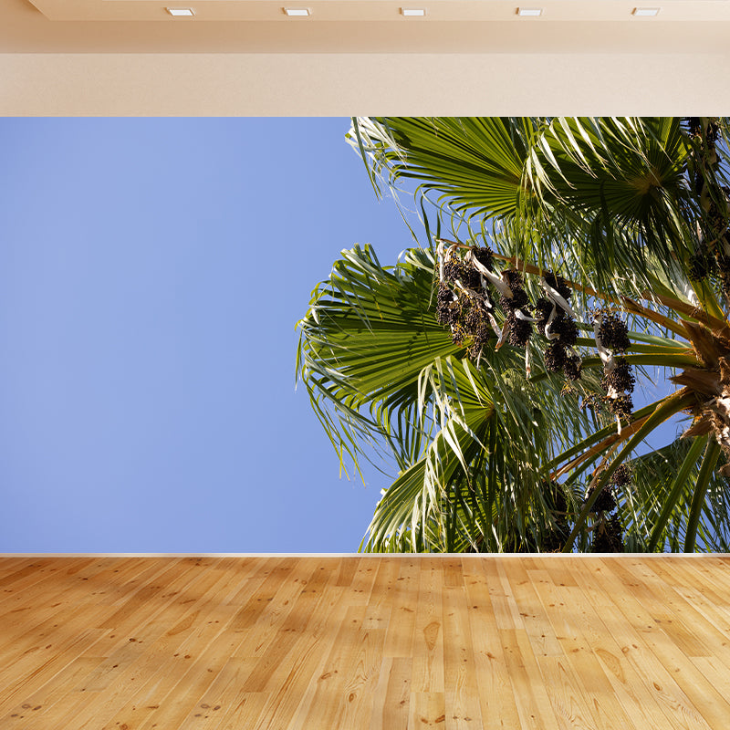 Large Tropical Scenery with Palm Trees Contemporary Decorating Wall Art, Waterproof