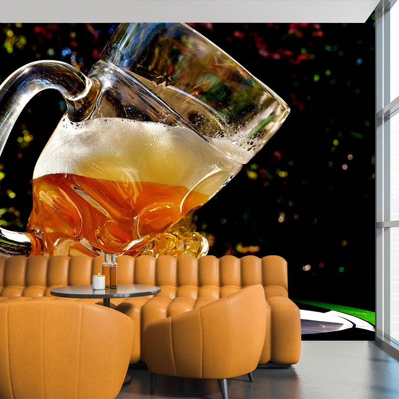 Hedendaagse fotografie Biermuurschildering Lichte kleur Commercieel gebruik Muurkunst voor Club Decor
