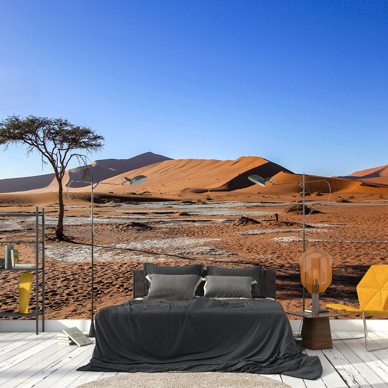 Desert Nature Landscape Modernism Wall Decor for Living Room Moisture Resistant