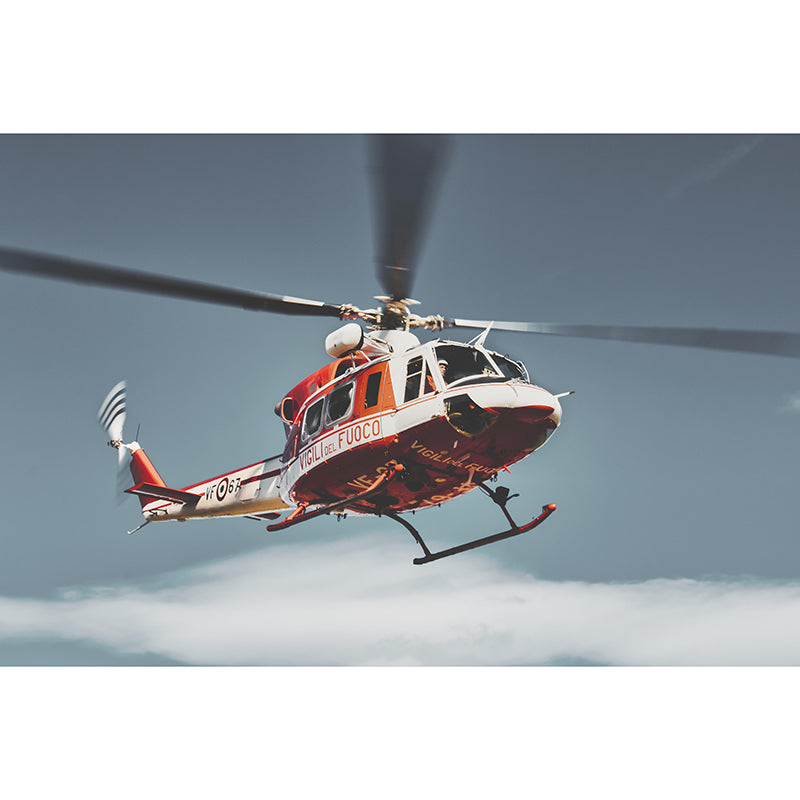 Photography Rescue Helicopter Wall Paper Murals Wall Covering for Bedroom Decor