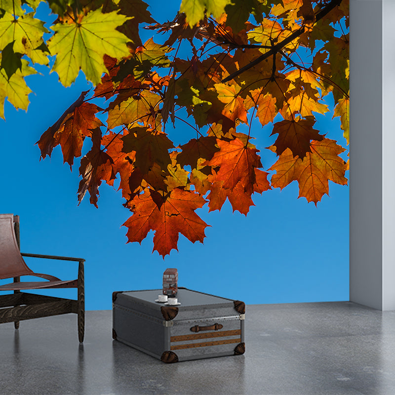 Leave Design Simplicity Style Mural Wallpaper Custom Wall Decals Home Decoration