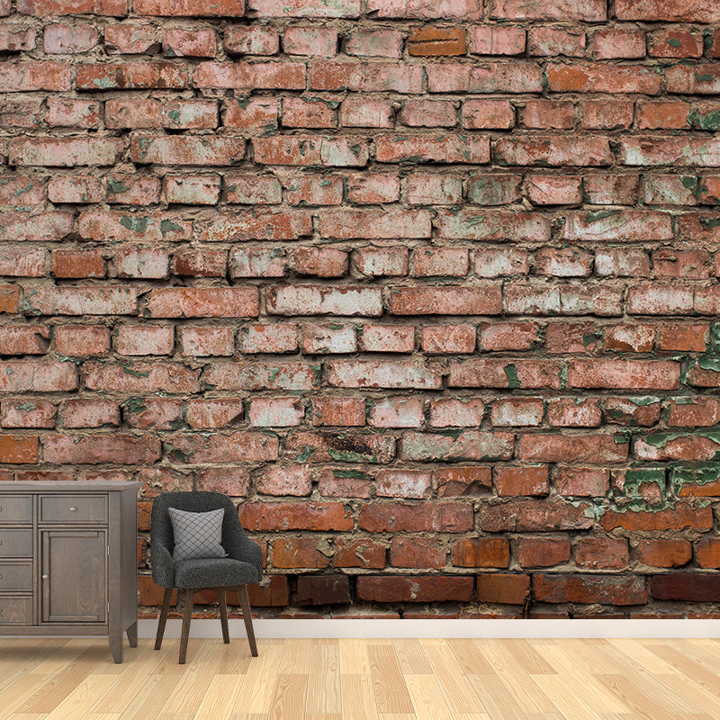 Countryside Style Brick Wall Wall Covering Stain Resistant Living Room Wall Decor