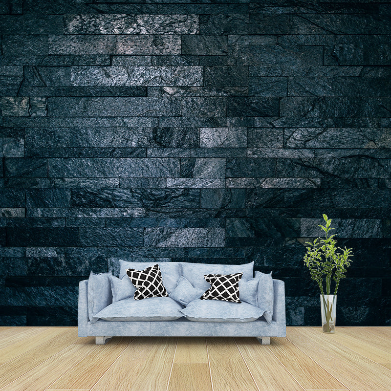 Contemporary Brick Mural Decal Architecture Sitting Room Moisture Resistant Wall Decor