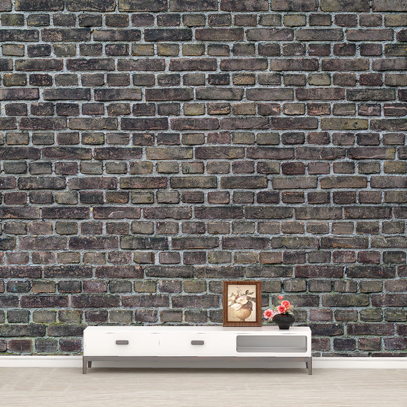 Contemporary Brick Mural Decal Architecture Sitting Room Moisture Resistant Wall Decor
