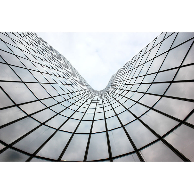 Modern Style City Building View Mural Wallpaper Meeting Room Living Room Home Decor