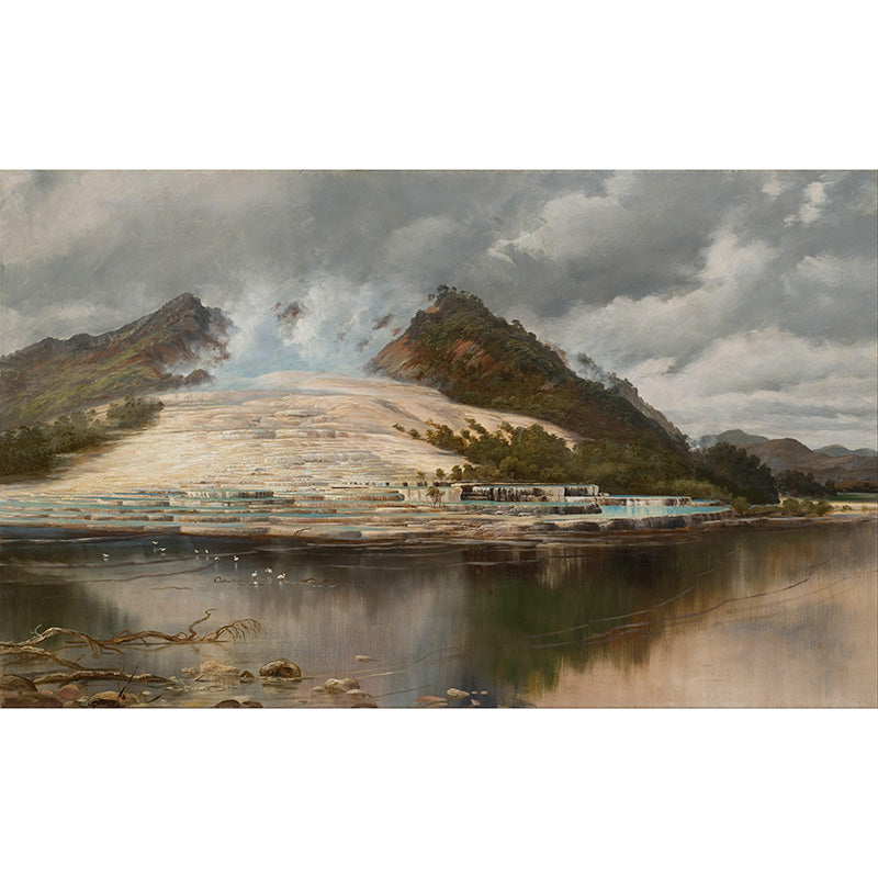 Natural Landscape Wall Mural Classic Decorative Living Room Wall Art for Decoration