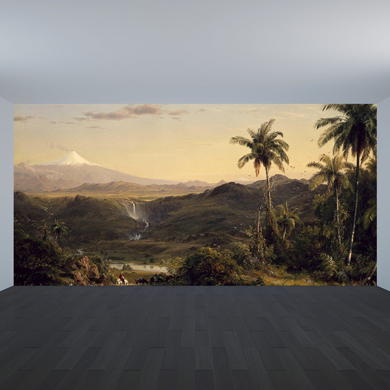 Natural Landscape Wall Mural Classic Decorative Living Room Wall Art for Decoration
