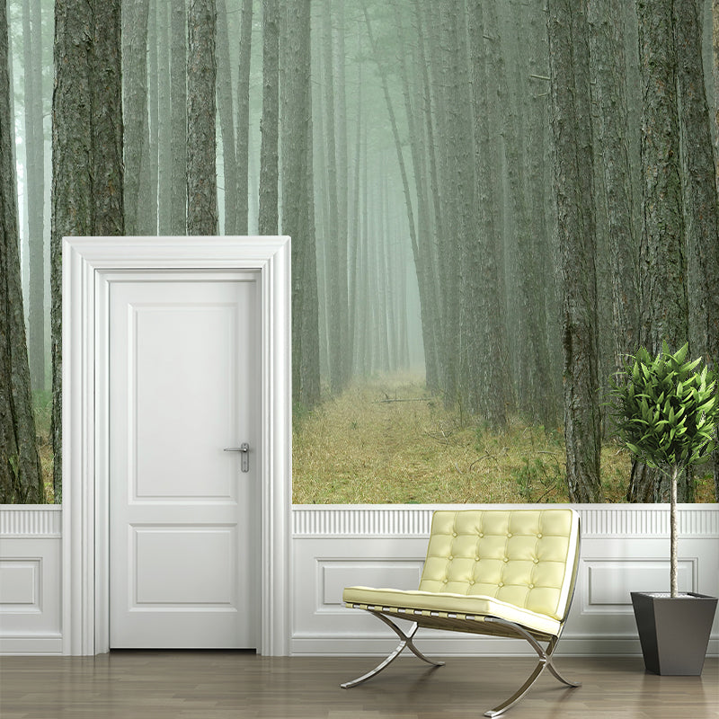 Modern Minimalist Forest Mural Wallpaper Living Room Murals Personalized Size