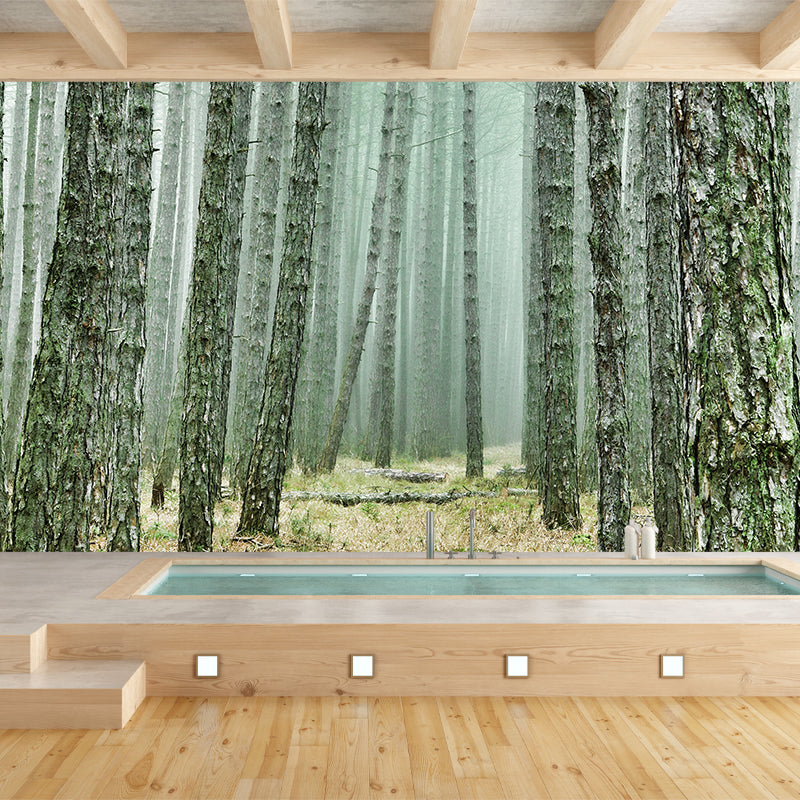 Modern Minimalist Forest Mural Wallpaper Living Room Murals Personalized Size