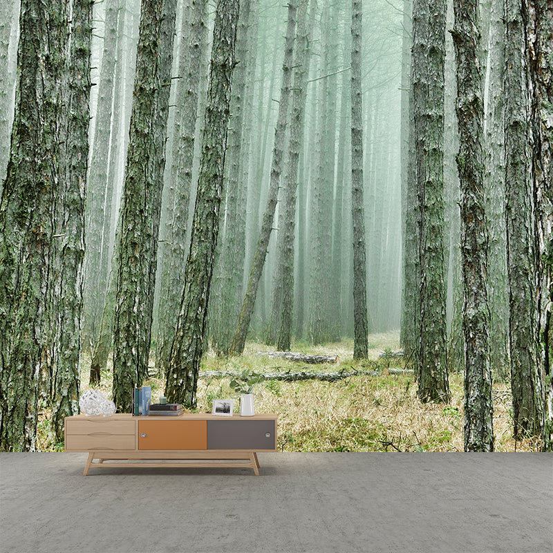 Modern Minimalist Forest Mural Wallpaper Living Room Murals Personalized Size