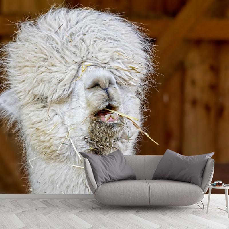 Cute Animal Mural Full Size Wall Covering for Home Decoration, Made to Measure