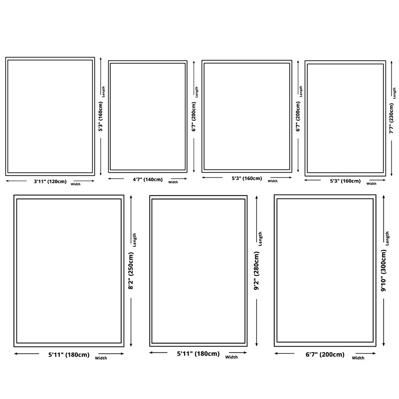 Grey Tone Simple Area Carpet Polyester Geometric Pattern Indoor Rug Washable Carpet for Living Room