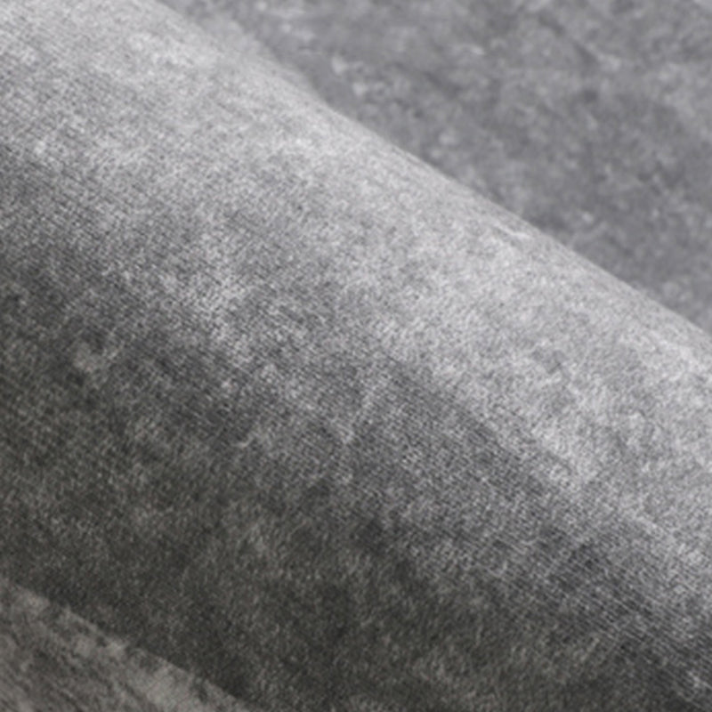 Grey Tone Luxury Area Carpet Polyester Geometric Splicing Rug Stain Resistant Carpet for Living Room