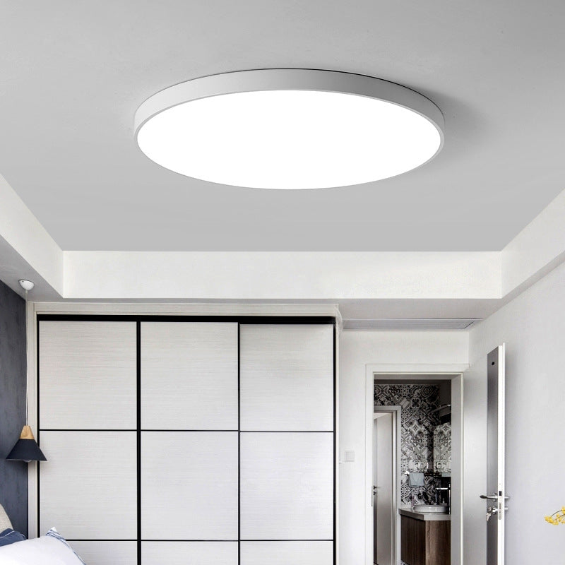Modern Style Flush Ceiling Lights Macaron Metal LED Light for Living Room